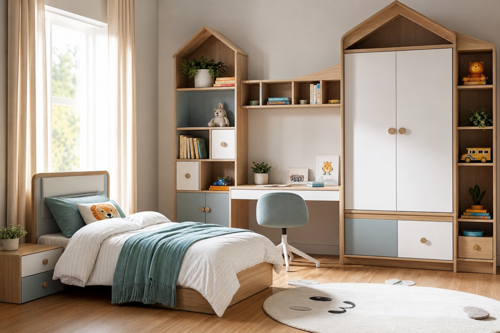 Mobilier pentru camera copilului la comandă