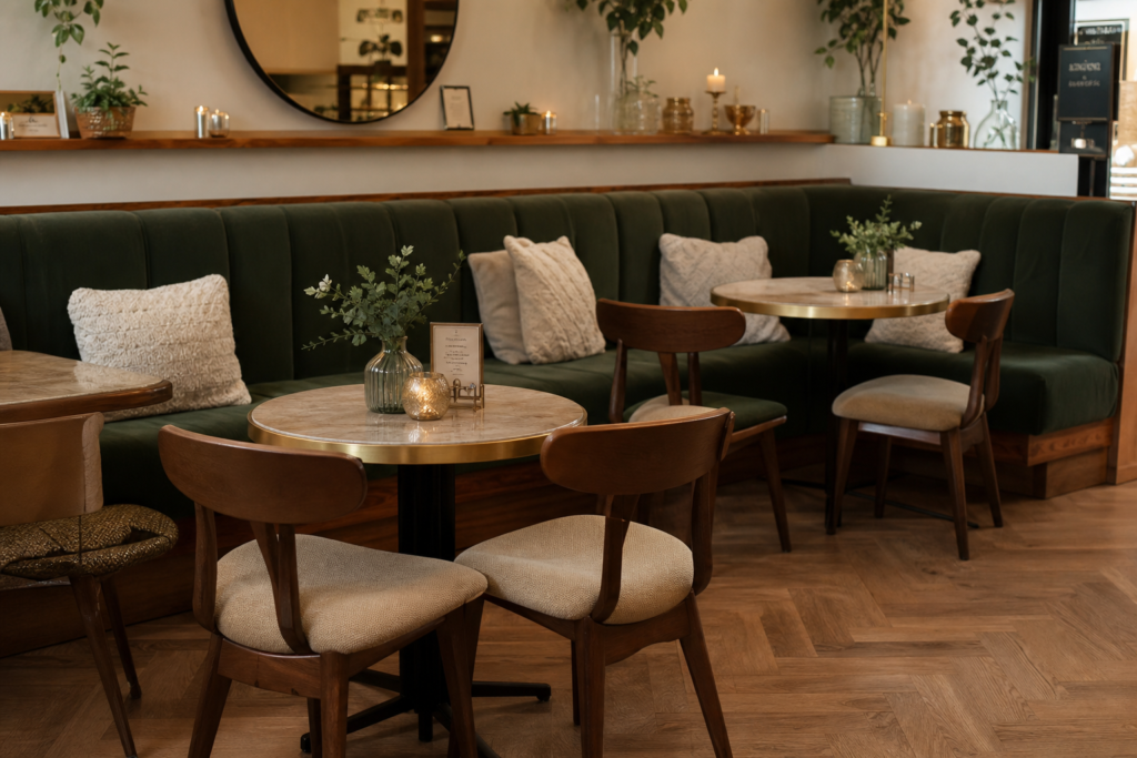 Cum alegi mobilierul pentru o cafenea sau restaurant mic