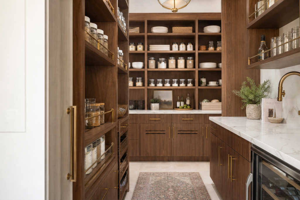 Pantry la comandă: esențialul pe scurt înainte de proiectare